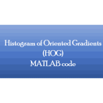 Matlab code Histogram of oriented gradients - HOG