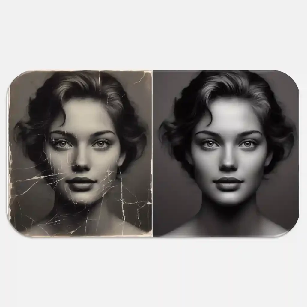 Restoring Old Images through Image Processing