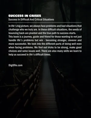 EBOOK : SUCCESS IN CRISES, Success in Difficult and Critical Situations 2