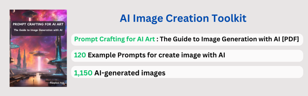 How the Wealthy Think? 10 Mindset That Leads to Great Wealth. 1 AI Image Creation Toolkit: The Guide to Image Generation with AI