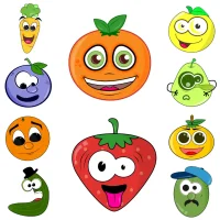 Fun Cartoon Fruit PSD Bundle : 29 High-Quality Editable Files - Image 4